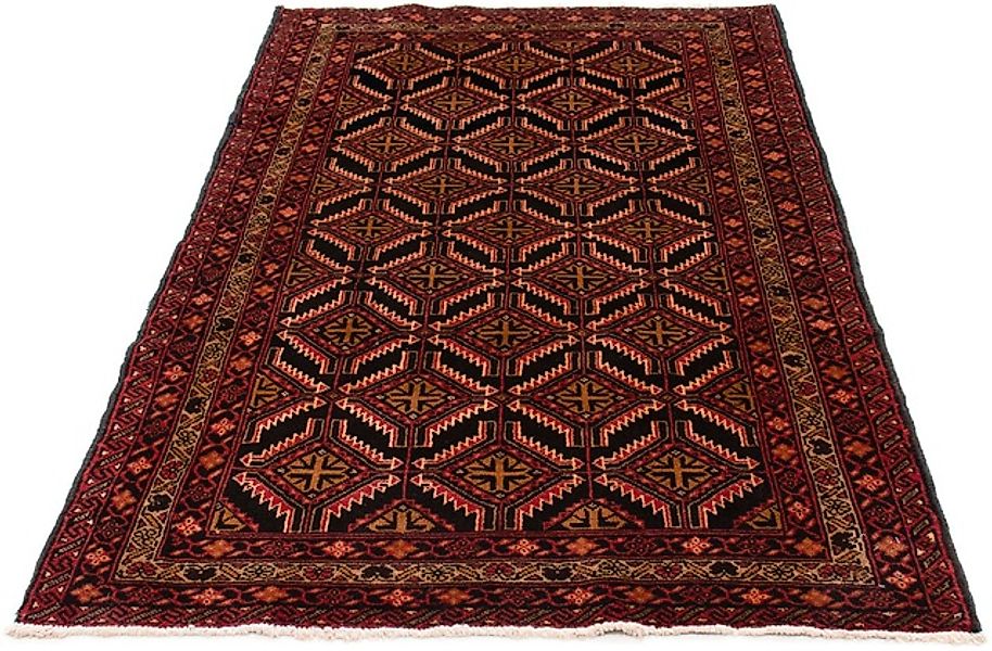 morgenland Orientteppich »Belutsch - 193 x 111 cm - dunkelrot«, rechteckig, günstig online kaufen
