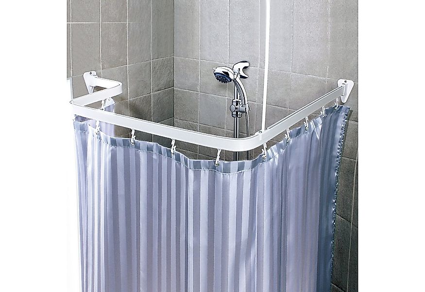 Euroshowers GmbH Duschvorhangstange Flexible Duschvorhangstange 3 × 1 m – B günstig online kaufen
