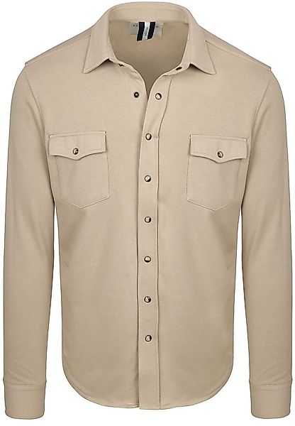 Profuomo Overshirt Western Beige - Größe L günstig online kaufen