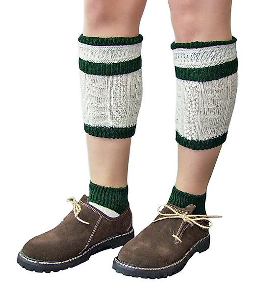 P.S. Schuhmacher Socken Loferl Trachtensocken für Herren Natur Grün günstig online kaufen
