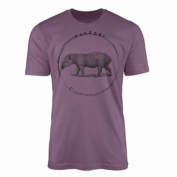 Sinus Art T-Shirt Evolution Herren T-Shirt Tapire günstig online kaufen
