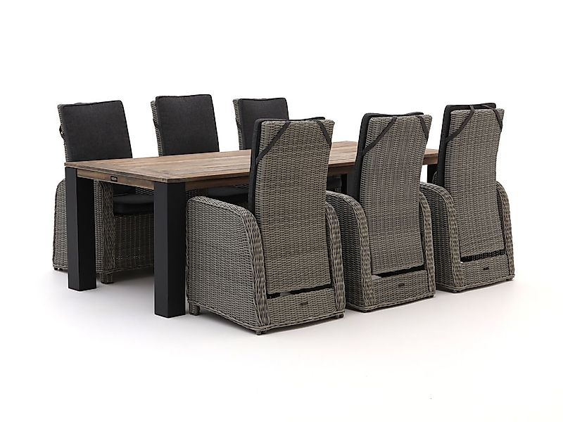 Intenso Umbria/ROUGH-X 240 cm Gartenmöbel-Set 7-teilig verstellbar günstig online kaufen