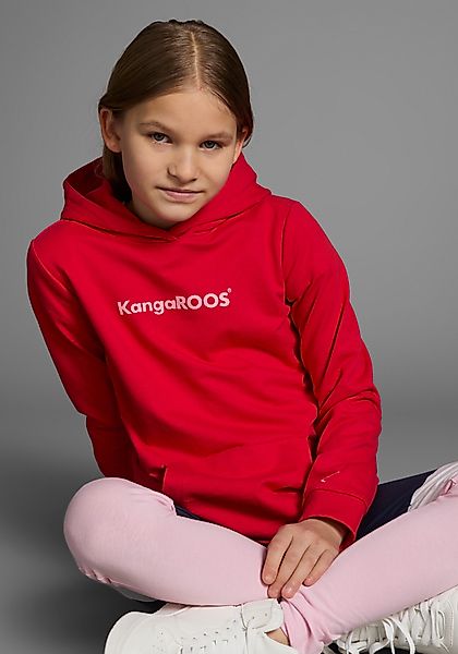 KangaROOS Kapuzensweatshirt Hoodie mit Logoprint Langarm, günstig online kaufen