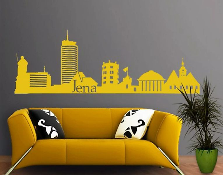 Wandtattoo No.ML4 Jena Skyline II günstig online kaufen