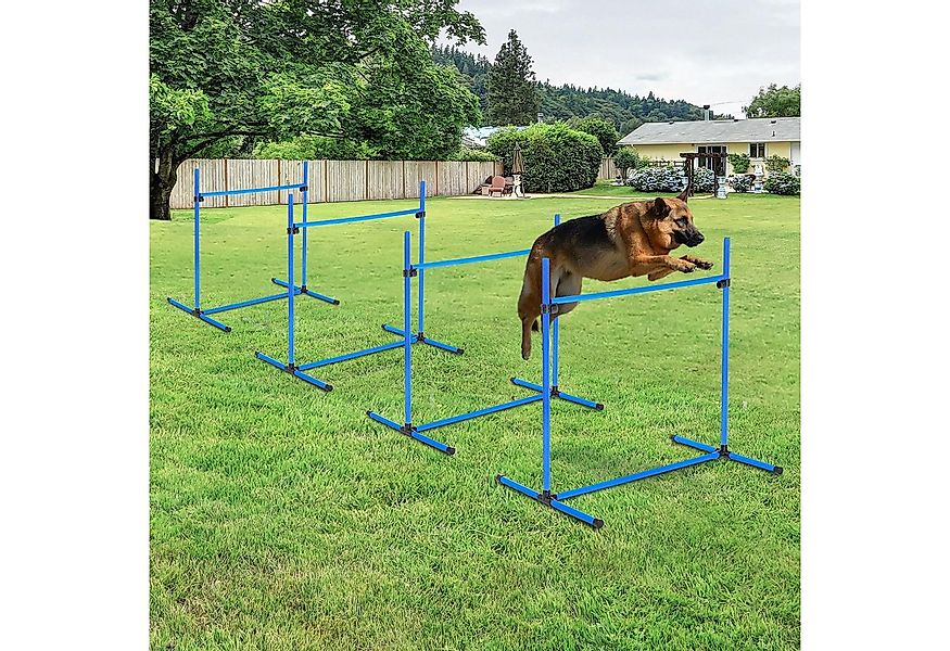 PawHut Agility-Hürde Inkl. Tragetasche für einfache Aufbewahrung, Kunststof günstig online kaufen