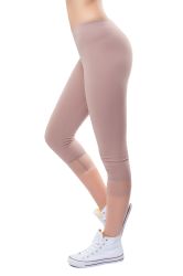 Bongual Caprileggings Leggins kurz mit Spitze günstig online kaufen