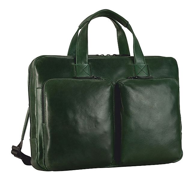 Leonhard Heyden Businesstasche Zip Briefcase 1 Compartment, aus echtem Rind günstig online kaufen