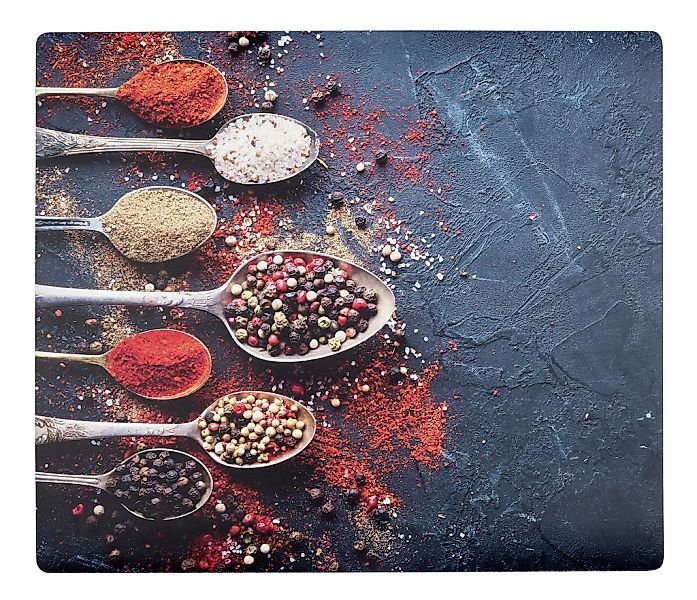 WENKO Herd-Abdeckplatte "Modell Pikant" Schutzmatte, Abdeckmatte für Kochfe günstig online kaufen