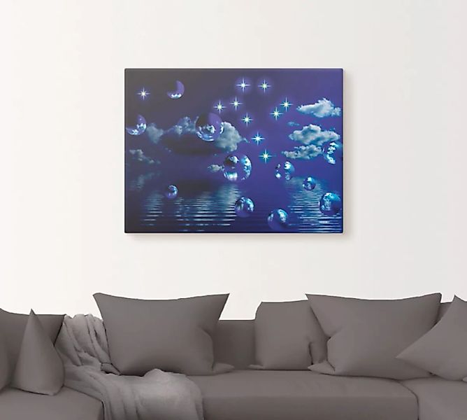 Artland Leinwandbild "Sternenhimmel", Landschaften, (1 St.), auf Keilrahmen günstig online kaufen
