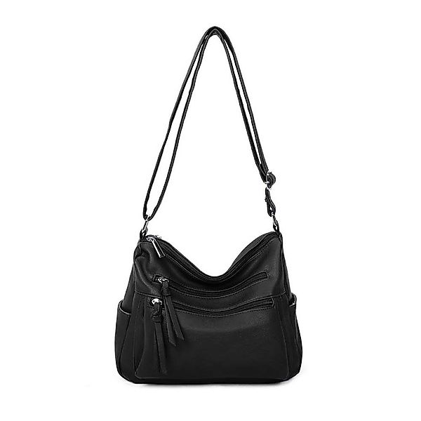 ITALYSHOP24 Schultertasche Damen Tasche Shopper Crossbody, günstig online kaufen