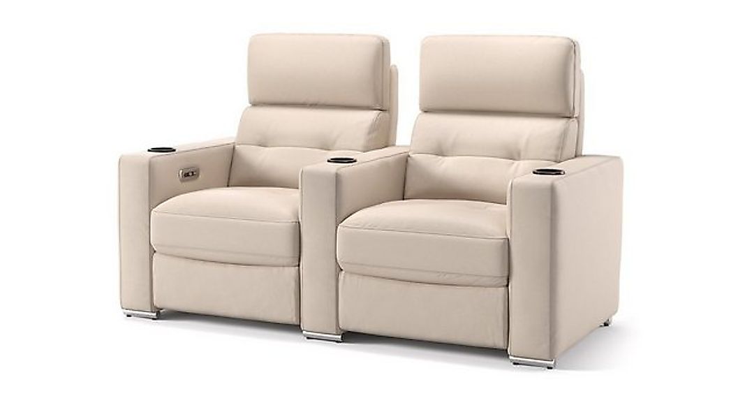 Sofanella 2-Sitzer Leder BARI, Relaxsofa, Designsofa, Designer Couch, Itali günstig online kaufen