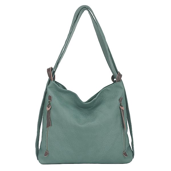 ITALYSHOP24 Schultertasche Damen Rucksack Handtasche Schultertasche, günstig online kaufen