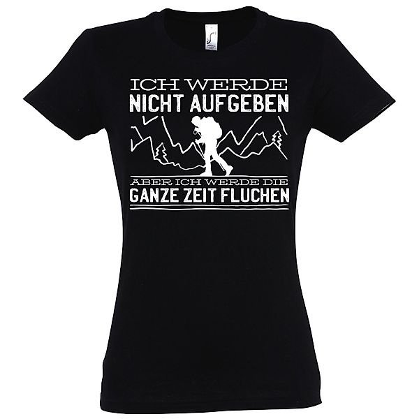 Youth Designz T-Shirt Nicht Aufgeben Wandern günstig online kaufen