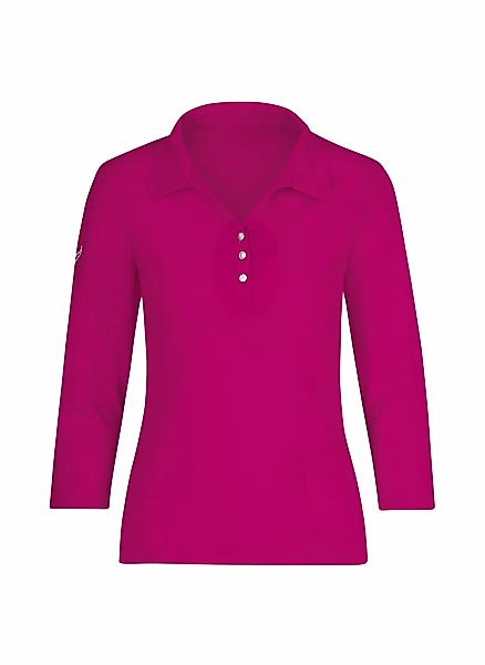 Trigema Poloshirt "TRIGEMA Poloshirt mit Kristallsteinen" 1 Stk. günstig online kaufen
