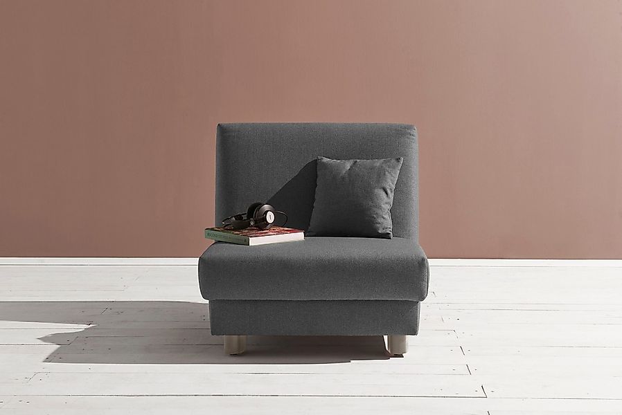 ell + ell Schlafsofa "Enny" Liegefläche Breite 80 cm, Liegehöhe 40 cm, Füße günstig online kaufen