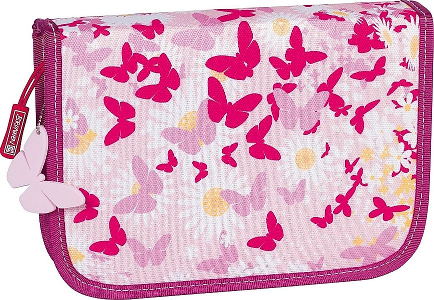 BRUNNEN Federtasche BRUNNEN 104912016 Schüler-Etui Schmetterlinge günstig online kaufen