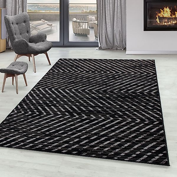 SIMPEX24 Designteppich Geometrisch Design, Rechteckig, Höhe: günstig online kaufen