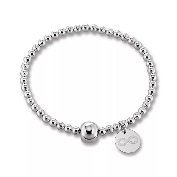 ONE ELEMENT Silberarmband "Armband aus 925 Silber Ø 54,0 mm mit Gummiband Ø günstig online kaufen