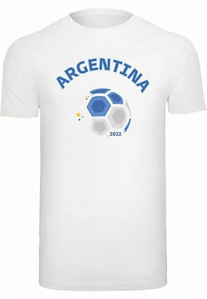 Merchcode T-Shirt Merchcode Herren Argentina Football Dress T-Shirt Round N günstig online kaufen