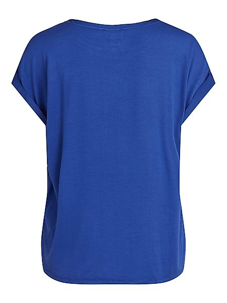 Vila T-Shirt Satin Blusen Kurzarm Basic günstig online kaufen