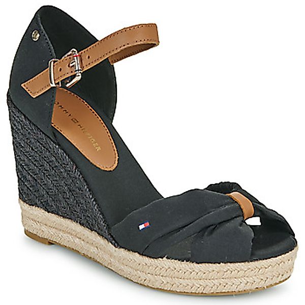 Tommy Hilfiger  Espadrilles BASIC OPEN TOE HIGH WEDGE günstig online kaufen