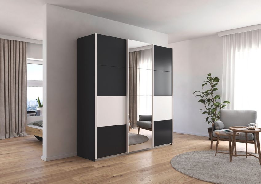 rauch Schwebetürenschrank Kleiderschrank Schrank Garderobe CORTONA günstig online kaufen