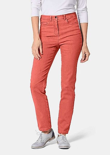 GOLDNER Bequeme Jeans Kurzgröße: Damen Jeans Slim Fit LOUISA, Stretch Beque günstig online kaufen
