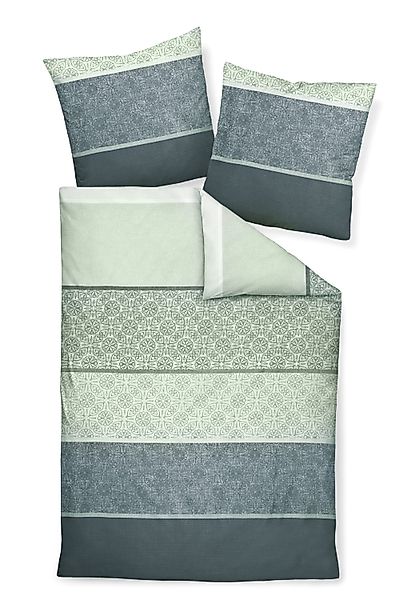Janine Bettwäsche Warnemünde, Mako-Satin, 2 teilig, günstig online kaufen
