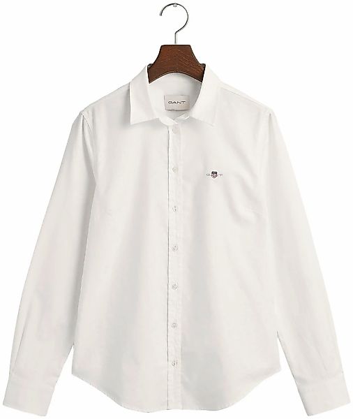 Gant Langarmbluse "New Slim Stretch Oxford Blouse", für bequemen Sitz u. Be günstig online kaufen