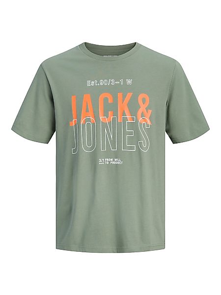 Jack & Jones T-Shirt "JCOKOMPO Kurzarm-Design mit Print und optimaler Passf günstig online kaufen
