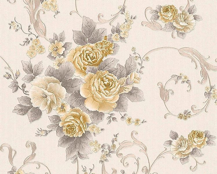 living walls Vliestapete »Romantica«, Barock-ornamental-gemustert, Klassisc günstig online kaufen