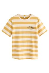 Next T-Shirt Schweres T-Shirt mit Provence-Grafik günstig online kaufen