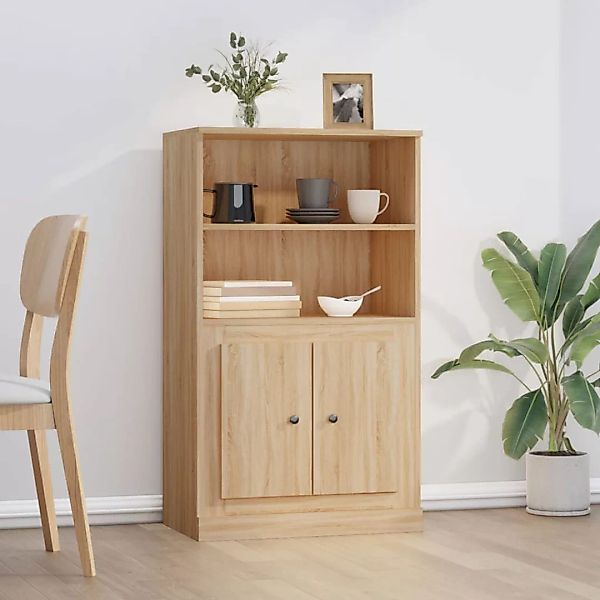 Vidaxl Highboard Sonoma-eiche 60x35,5x103,5 Cm Holzwerkstoff günstig online kaufen