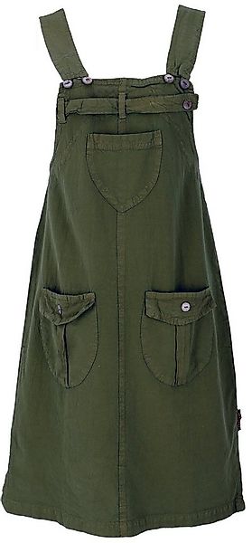 Guru-Shop Minirock Latzrock, Trägerkleid, Hippierock - olive alternative Be günstig online kaufen