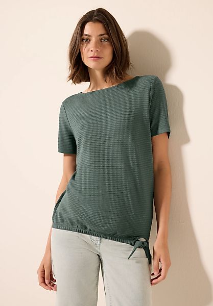 Cecil T-Shirt, mit Knoten Detail günstig online kaufen