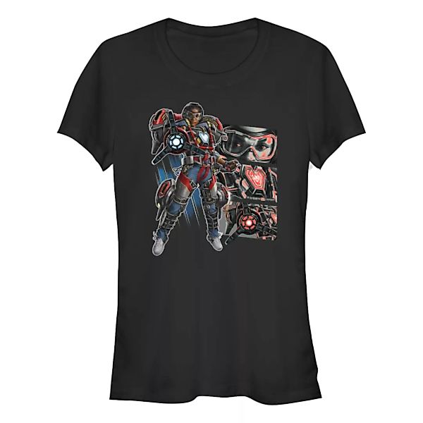 Marvel - Black Panther Wakanda Forever - Iron Heart Hero Panels - Frauen T- günstig online kaufen