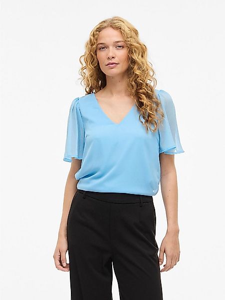 Vila T-Shirt VIFALIA V-NECK S/S TOP - NOOS günstig online kaufen