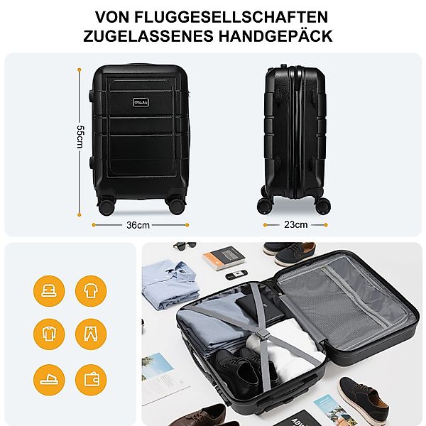 oyajia Koffer Handgepäck Koffer 20 Zoll günstig online kaufen