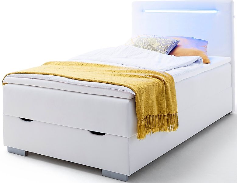 meise.möbel Boxspringbett "Las Vegas 2", inkl. LED Beleuchtung im Kopfteil, günstig online kaufen