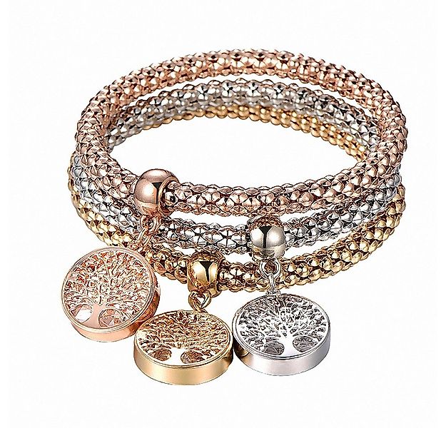 Taffstyle Armband Set Damen Armband Schmuck Set Baum des Lebens Kristall St günstig online kaufen