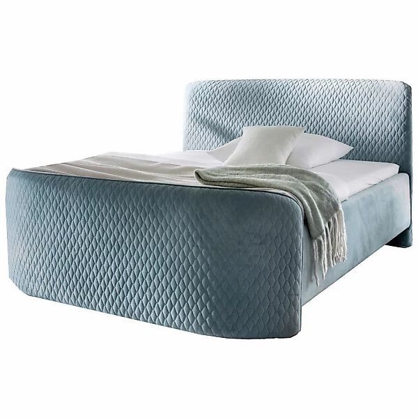 Boxspringbett Avelina mint Liegefläche B/L: ca. 180x200 cm günstig online kaufen