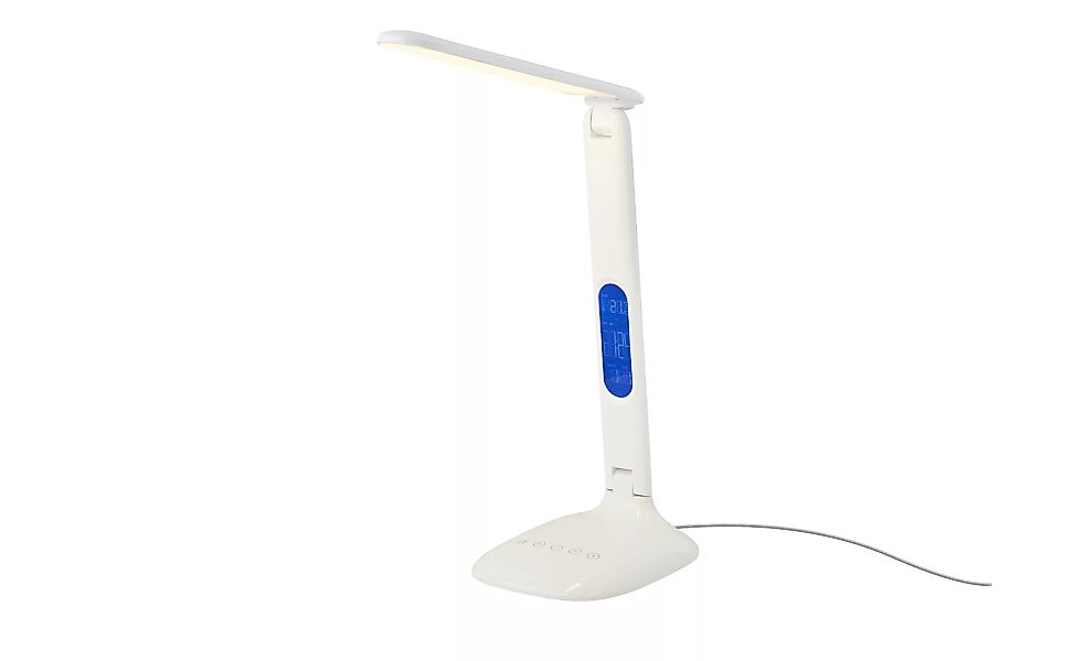 KHG LED Tischleuchte 1-flammig - weiß - 31 cm - 36 cm - 13,5 cm - Sconto günstig online kaufen