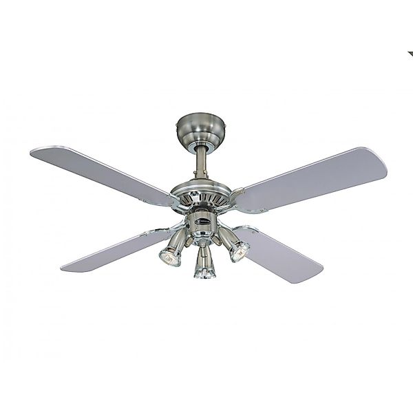 WESTINGHOUSE Westinghouse Deckenventilator Princess Euro 105 cm Zinn mit Be günstig online kaufen