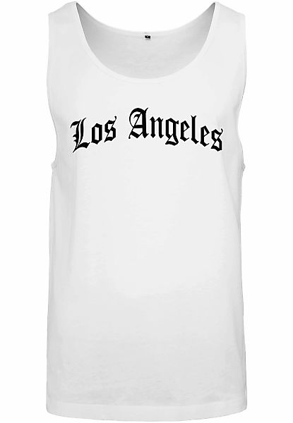 MisterTee Tanktop "MisterTee Herren Los Angeles Wording Tank Top", (1 tlg.) günstig online kaufen