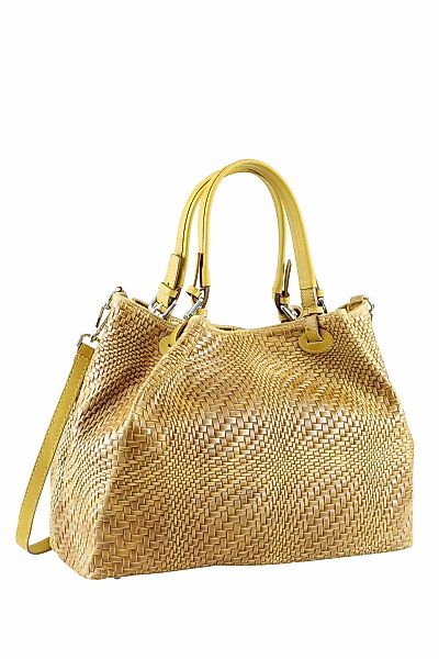 COLLEZIONE ALESSANDRO Schultertasche "Roomi" in modischer Flechtoptik günstig online kaufen