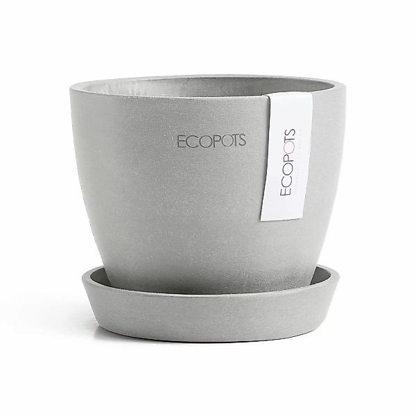 ECOPOTS Blumentopf "Antwerp Mini 11 Weißgrau", für den Innenbereich günstig online kaufen