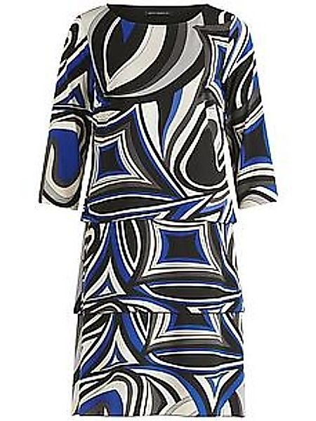 Jersey-Kleid Rundhals-Ausschnitt Betty Barclay schwarz günstig online kaufen