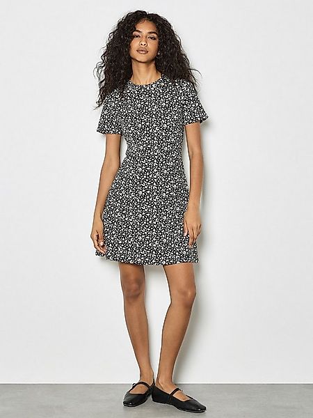 Apricot Skaterkleid Minikleid mit schwingendem Rock günstig online kaufen