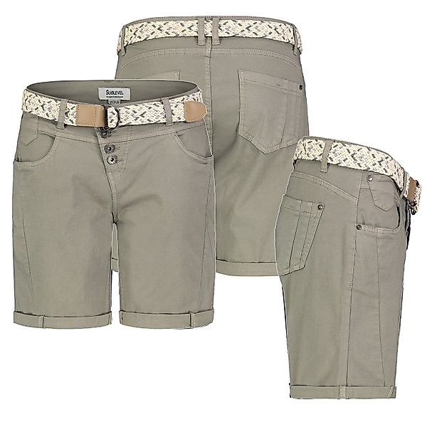 SUBLEVEL Bermudas Damen Short Bermuda kurze günstig online kaufen