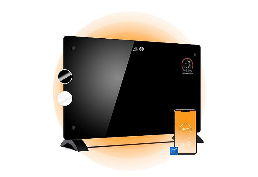 Johannson Konvektor Elektroheizung Aurora 2000W Konvektor Heizung, 2000.00 günstig online kaufen